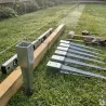Support de poteau bois à enfoncer 7,1x7,1cm - Acier galvanisé