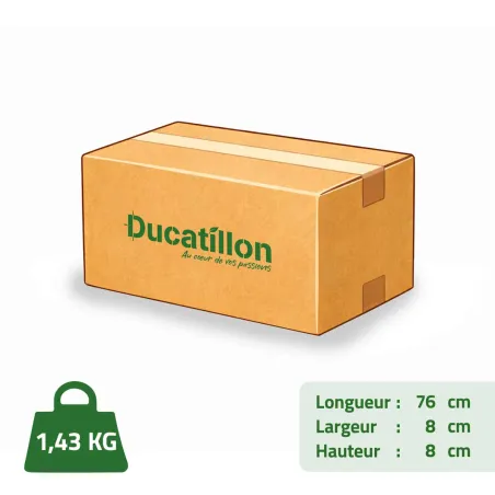 Support de poteau bois à enfoncer 7,1x7,1cm - Acier galvanisé