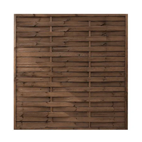 Kit 27 m de clôture bois - Hauteur 180x3,5 cm