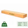 Lot de 20 piquets en châtaignier Ø6 cm - Longueur 1,5 m