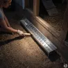 Mangeoire linéaire volaille galvanisée 75 cm