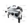 Mangeoire Robust® en Acier Galvanisé - 24kg avec Ouvertures Intelligentes