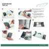 Mangeoire Robust® en Acier Galvanisé - 18kg avec Ouvertures Intelligentes