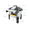 Mangeoire Robust® Grande Ouverture 16kg - Acier Galvanisé pour Volailles, Canards et Oies