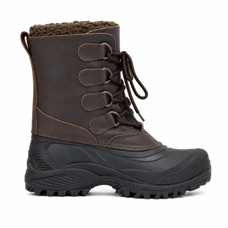 Chaussures de marche isolantes Hudson cuir marron 40 à 46
