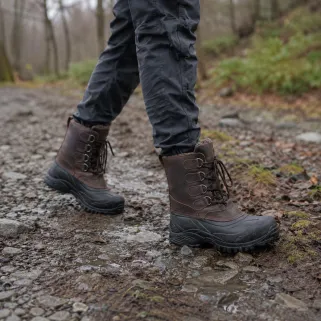Chaussures de marche isolantes Hudson cuir marron 40 à 46