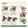 Mangeoire Robust® Grande Ouverture 12kg - Acier Galvanisé pour Volailles, Canards et Oies