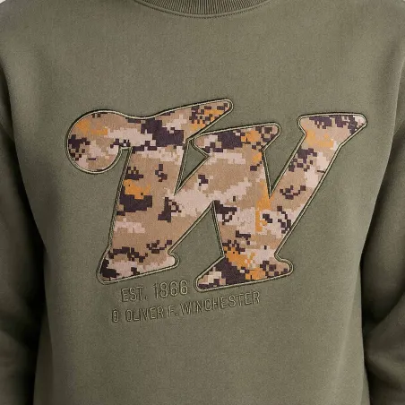 Sweat-Shirt Redstone Crew Neck Winchester® Kaki Homme