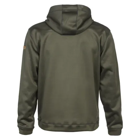 Sweat à capuche kaki Percussion | Doublé polaire résistant