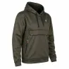 Sweat à capuche kaki Percussion | Doublé polaire résistant