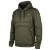 Sweat à capuche kaki Percussion | Doublé polaire résistant