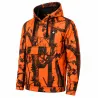 Sweatshirt à capuche Percussion Blaze Black micro polaire