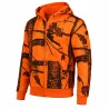 Sweat Capuche Zippé Treeland Fluo Camo Polaire 100% Polyester