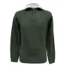 Pull col camionneur kaki Lorry taille S à 3XL