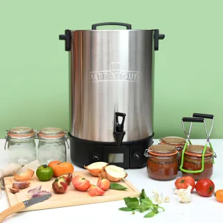 Kit stérilisateur + pince + ouvre bocal pour conserves maison
