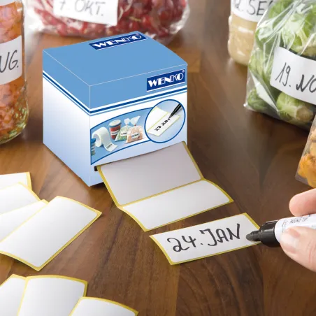 Kit bassine cuivre + entonnoir + 500 étiquettes pour confitures maison