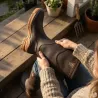 Bottes Rouchette Optimum résistantes lisier et hydrocarbures marron
