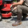Bottes Rouchette Optimum résistantes lisier et hydrocarbures marron