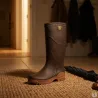 Bottes Rouchette Optimum résistantes lisier et hydrocarbures marron
