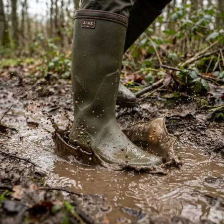 Bottes Parcours 2 ultra confort caoutchouc et polyester T39 à 48