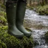 Bottes Pioneer Hunting Green confort caoutchouc 40 à 46