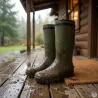 Bottes de chasse Dakota caoutchouc kaki 39 à 47