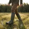 Bottes de chasse Dakota caoutchouc kaki 39 à 47