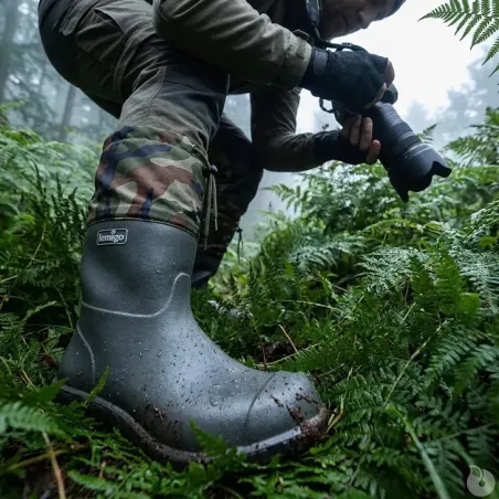 Bottes hybrides isolantes EVA polyester moro noir camo 41 à 47