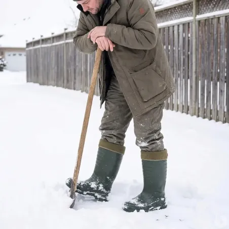 Bottes isolantes waterproof EVA polymère kaki 40 à 47