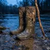 Bottes camo roseaux caoutchouc doublure jersey 5mm