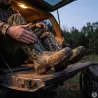 Bottes camo roseaux caoutchouc Thinsulate avec poignées 