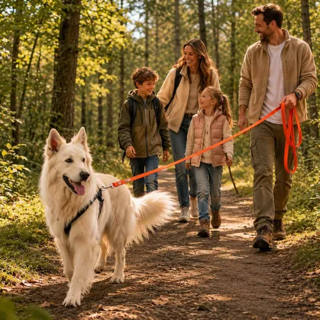 Longe pour chien 5m orange 