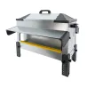 Mangeoire Robust® Grande Ouverture 24kg - Acier Galvanisé pour Volailles et Palmipèdes