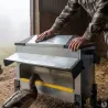 Mangeoire Robust® Grande Ouverture 24kg - Acier Galvanisé pour Volailles et Palmipèdes