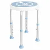 Tabouret pivotant moderne siège d'appoint rotatif compact