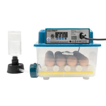 Couveuse automatique Couvitech SP-16 - 16 oeufs idéale débutant incubation