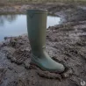 Bottes de Chasse Cyclone antidérapantes PVC Kaki 40 à 46