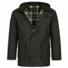 Veste Walker and Hawkes Poacher Vert Coton Ciré – style anglais