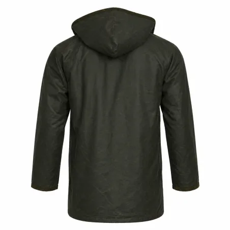 Veste Walker and Hawkes Poacher Vert Coton Ciré – style anglais