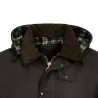 Veste Walker and Hawkes Poacher Vert Coton Ciré – style anglais