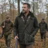 Veste Walker and Hawkes Poacher Vert Coton Ciré – style anglais