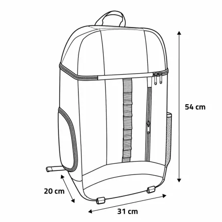Sac à dos isotherme 54 X 31 X 20cm