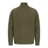 Pull zippé Walker and Hawkes Gardham Vert