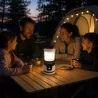 Lampe de camping phosphorescente, 2h de brillance, noir et blanc
