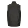 Gilet Winchester Vert Coton Ciré Imperméable 4 Poches Col Velours