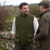 Gilet Walker and Hawkes Barington Shooting Vert Laine