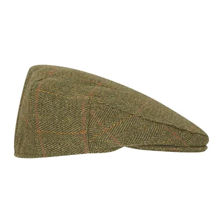 Casquette Walker and Hawkes Cambridge Vert Tweed