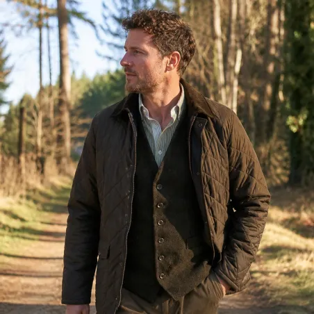 Blouson Walker and Hawkes Amersham Waist Vert