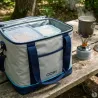 Sac isotherme gris 28 L - Polyester 420D - 32x28x33 cm