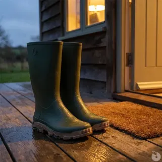 Bottes Rouchette Remoove polyvalentes PVC vert 36/37 à 46/47